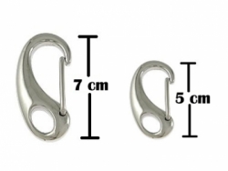 large SPRING HOOK SNAP SHAPE STAINLESS 316 balidiveshop